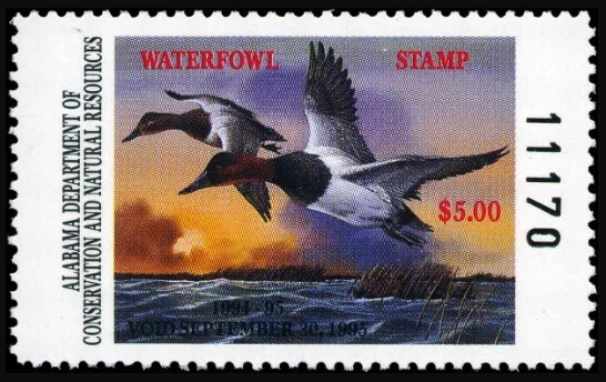 Alabama Waterfowl Stamp 1994
