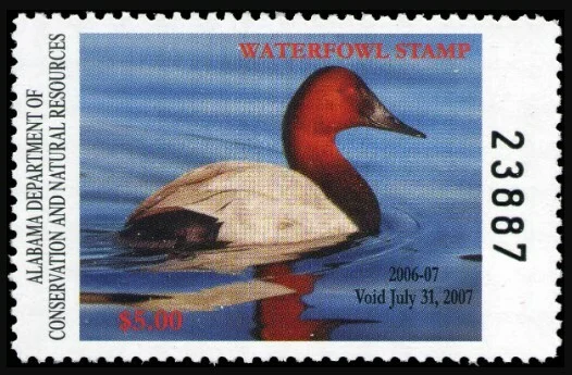 Alabama Waterfowl Stamp 2006
