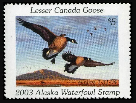 Alaska Waterfowl Stamp 2003